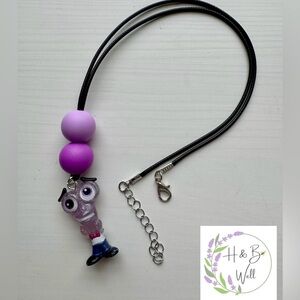 Doorables necklace | handmade by me | Fear from Inside out